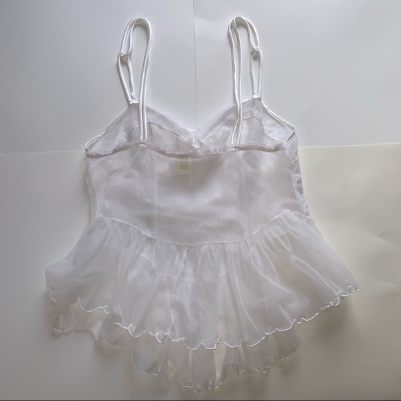 Delicate Mesh/Lingerie Style Top - Picture 2 of 4